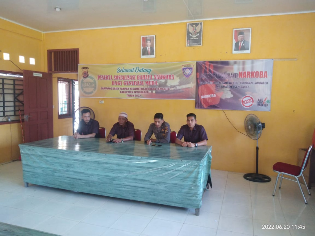 ACARA SOSIALISASI ANTI NARKOBA